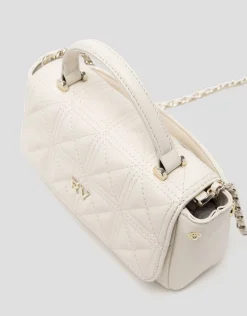 Bolso Linda Micro piel acolchada crudo