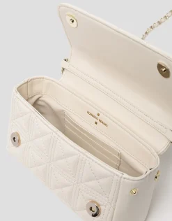 Bolso Linda Micro piel acolchada crudo