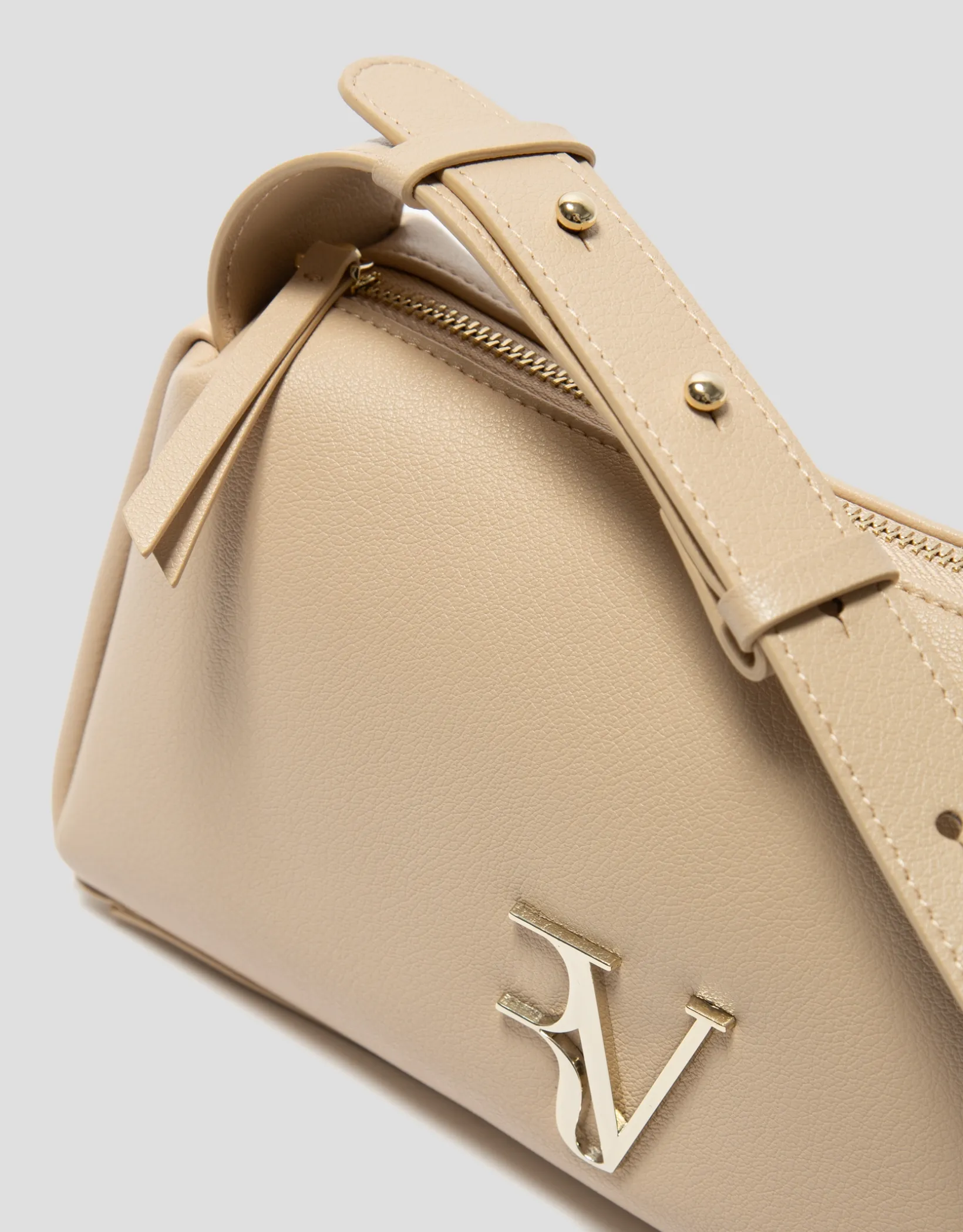 Bolso Margot Shoulder piel beige