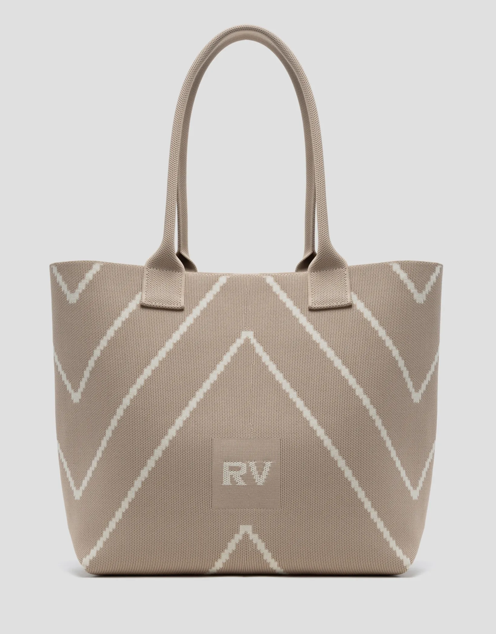 Bolso maxi shopper Kendall punto nude listas crudo