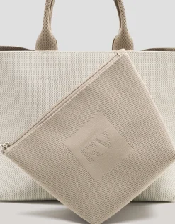Bolso satchel Kendall punto crudo