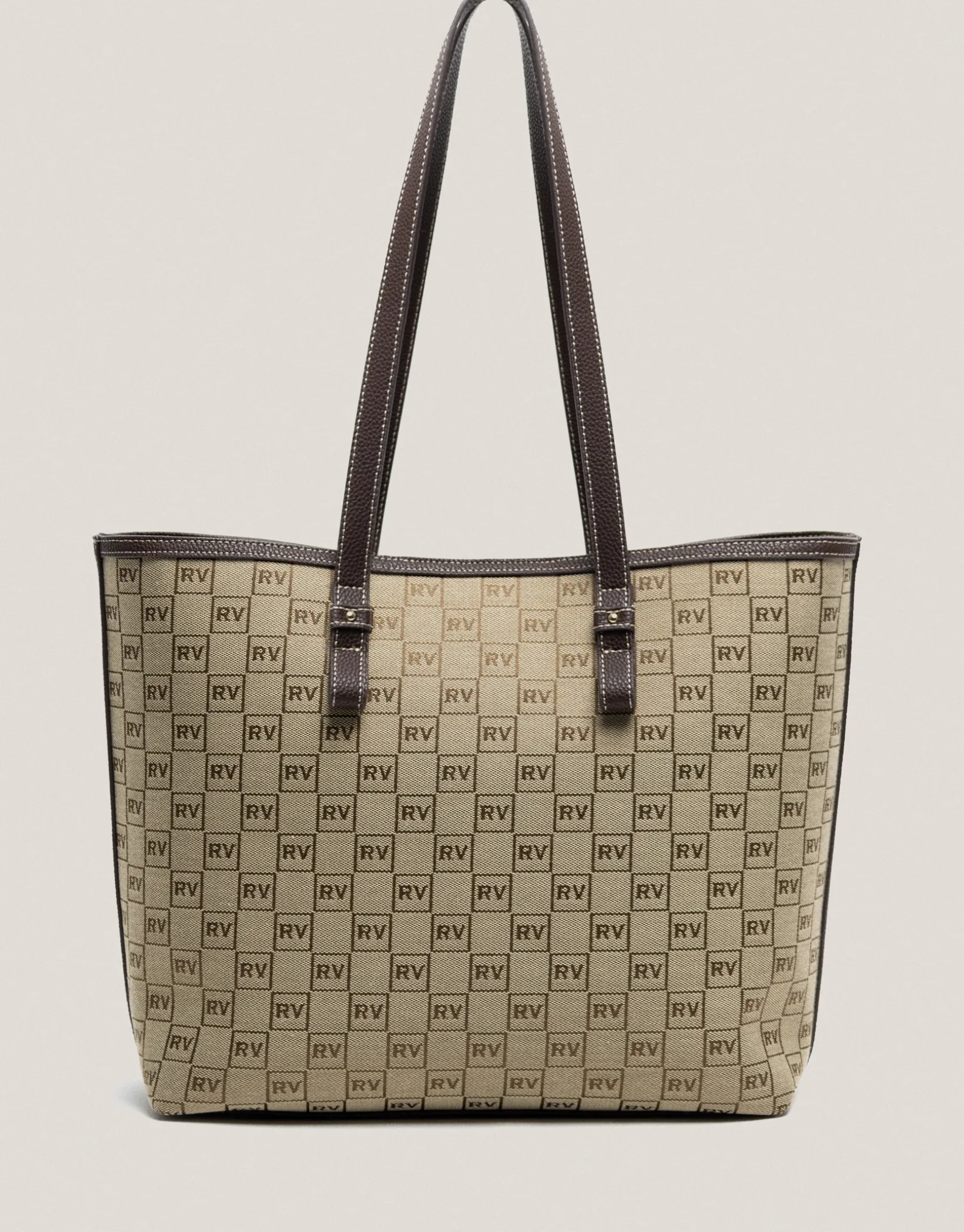 Bolso Shopper Matilda logos marrón