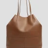 Bolso shopper Megan piel cuero