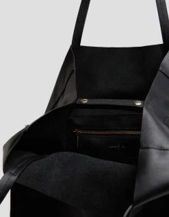 Bolso shopper Megan piel negro