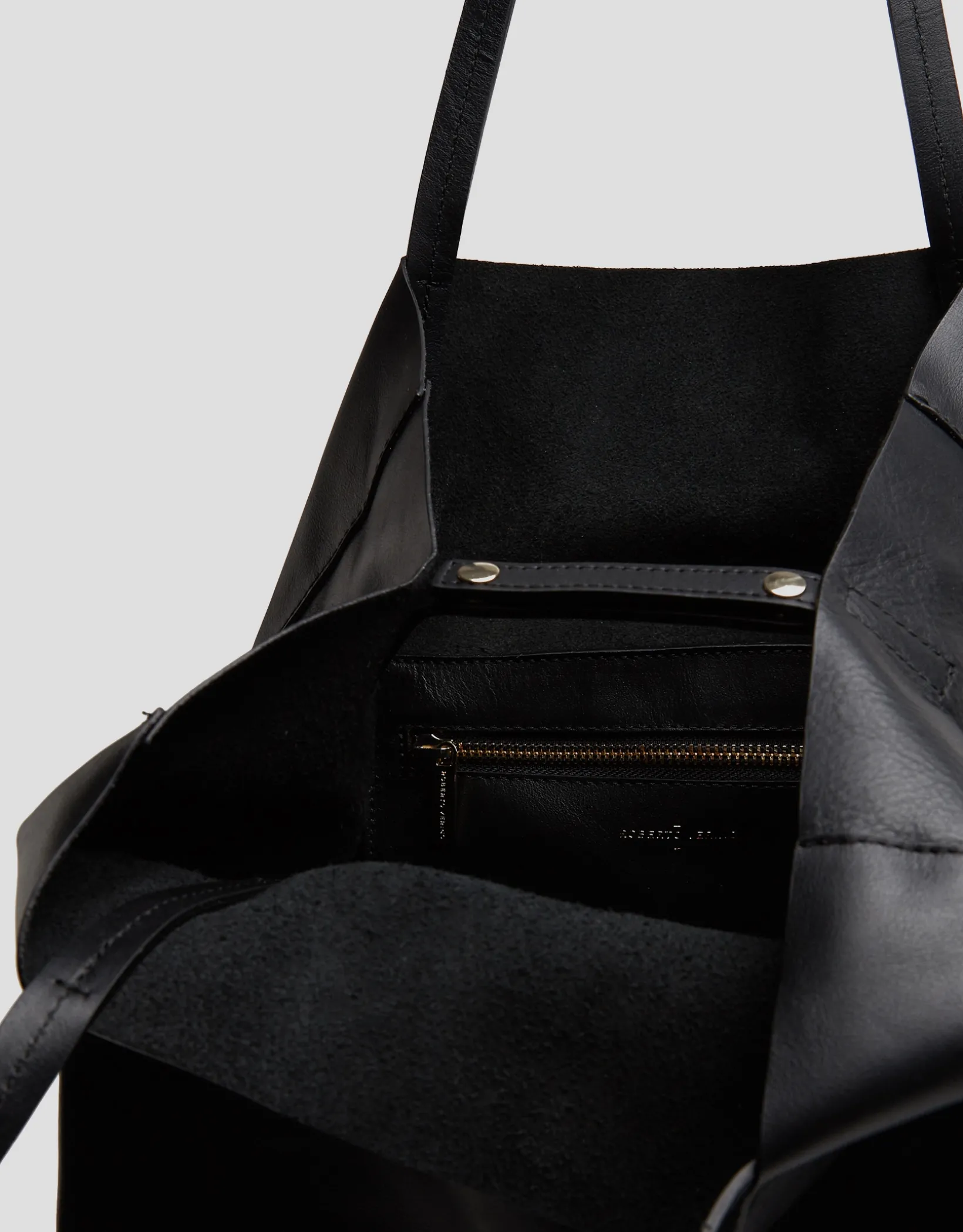 Bolso shopper Megan piel negro