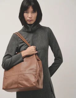 Bolso shopper Megan piel cuero