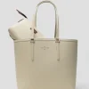 Bolso shopper Sama piel beige