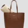 Bolso shopper Sama piel cámel