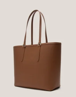 Bolso shopper Sama piel cámel