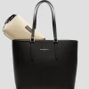 Bolso shopper Sama piel negra