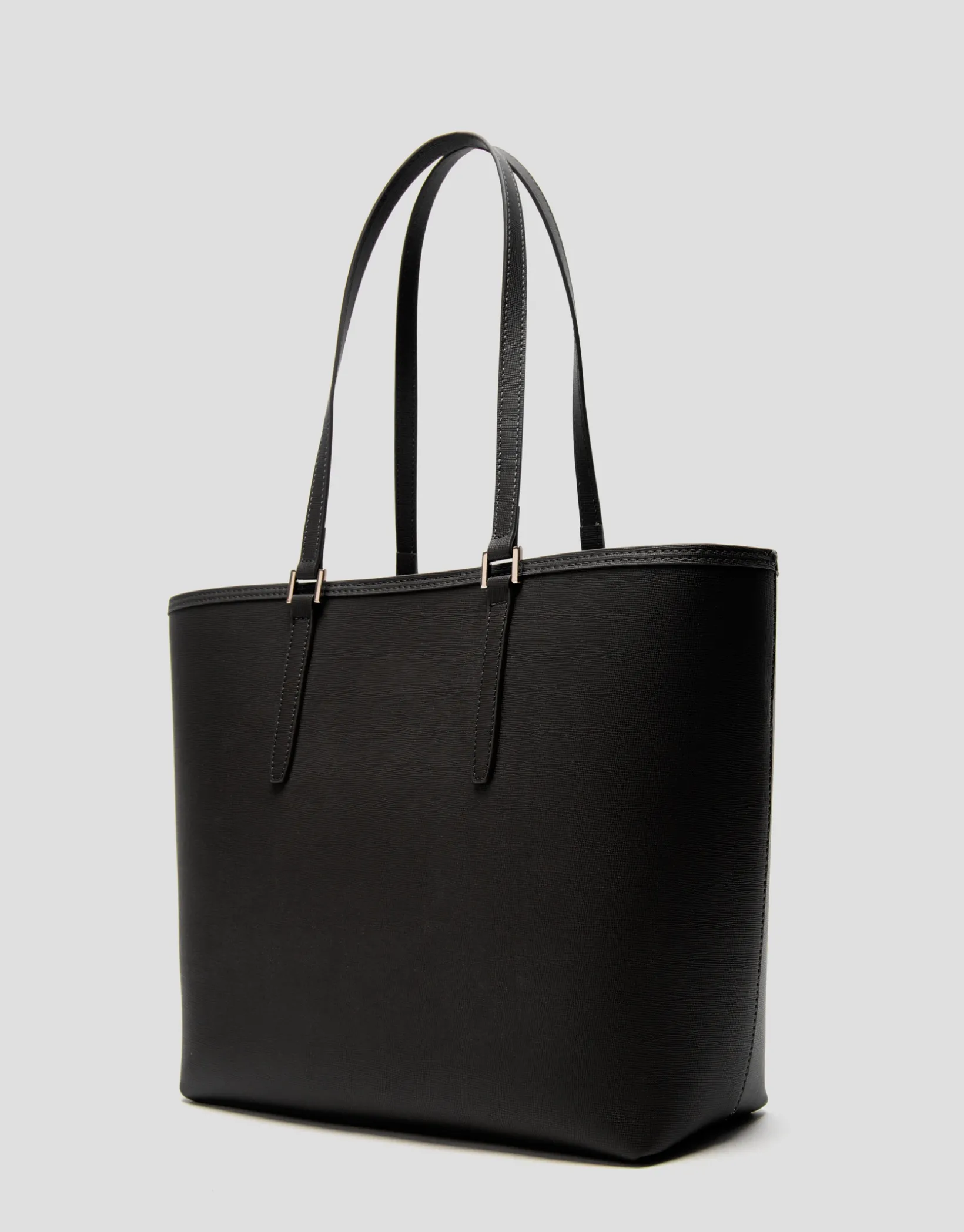 Bolso shopper Sama piel negra