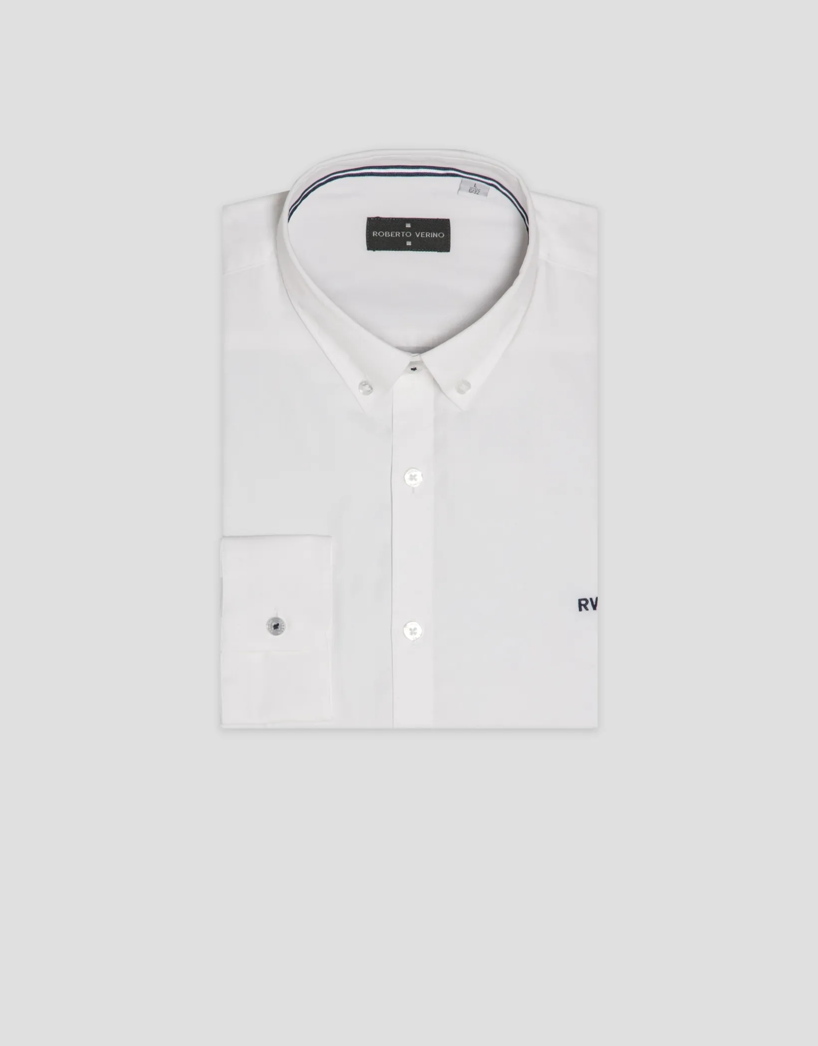 Camisa sport regular oxford blanco óptico