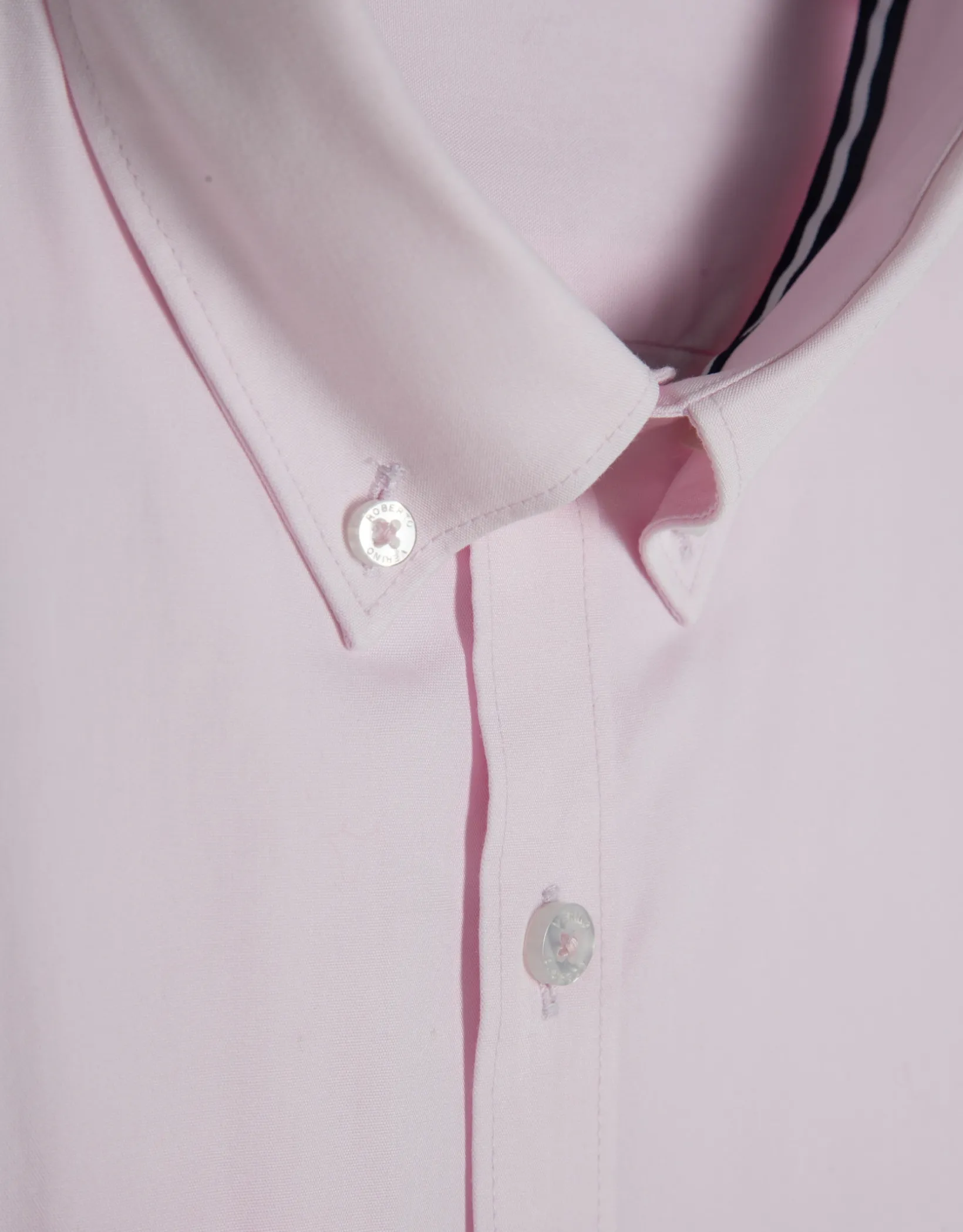 Camisa sport regular oxford rosa claro