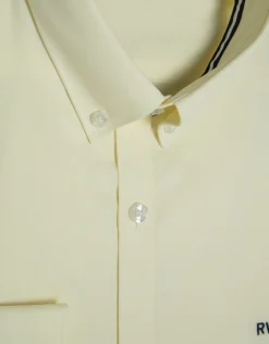 Camisa sport regular oxford amarillo claro