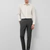 Camisa vestir slim estructura blanca