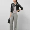 Chaqueta corta napa negra