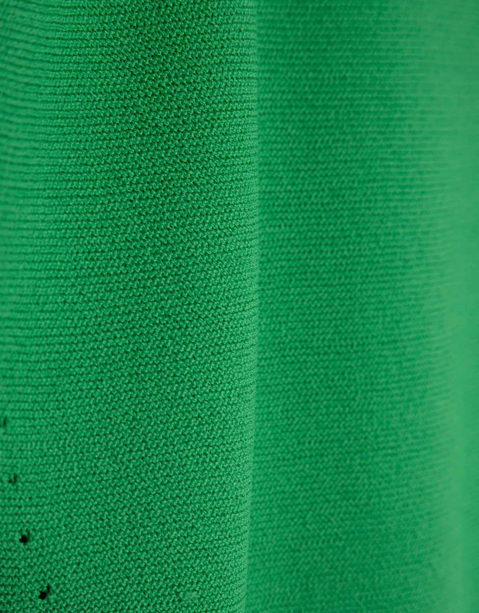 Jersey punto fino manga murciélago verde