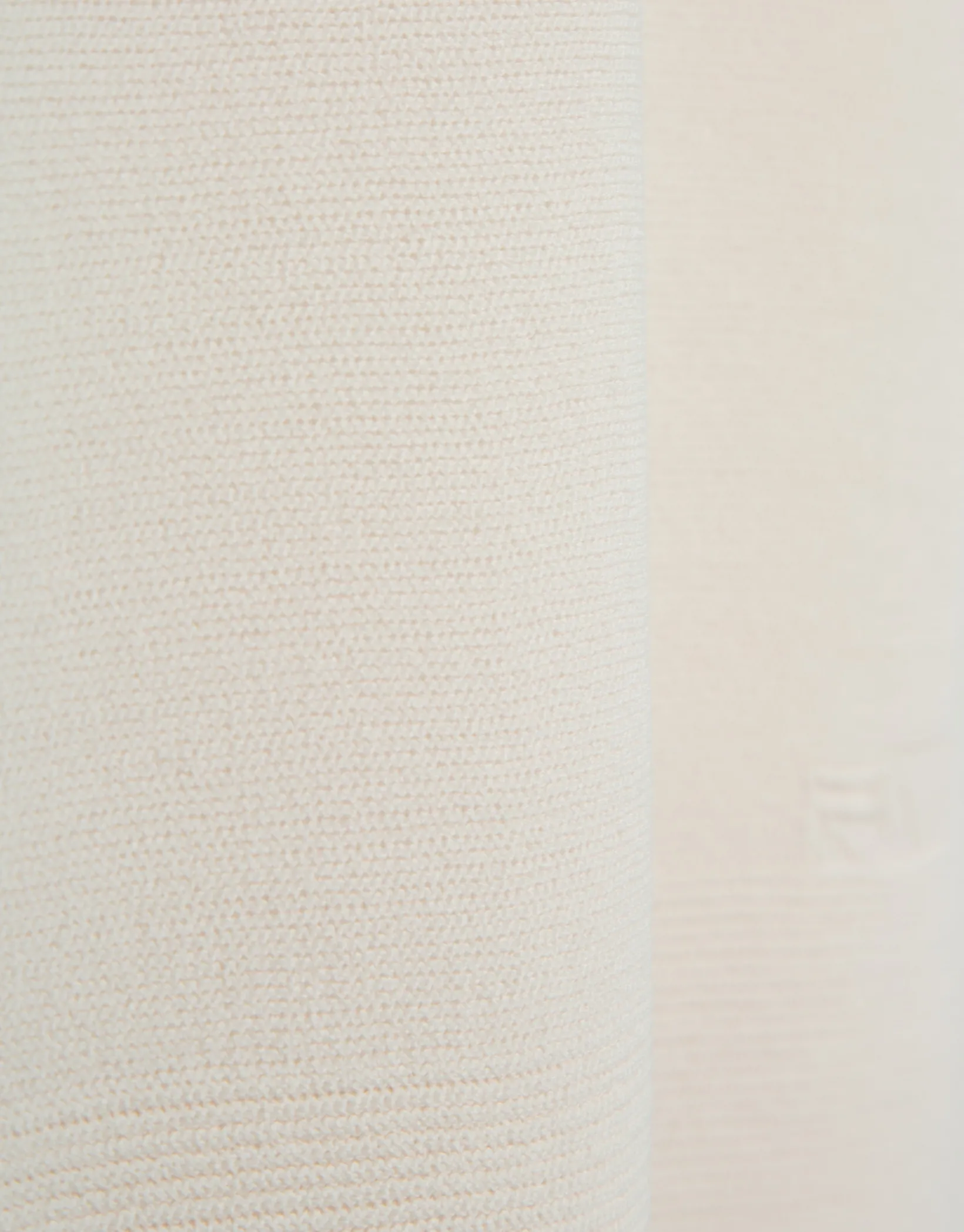 Jersey punto fino manga murciélago beige