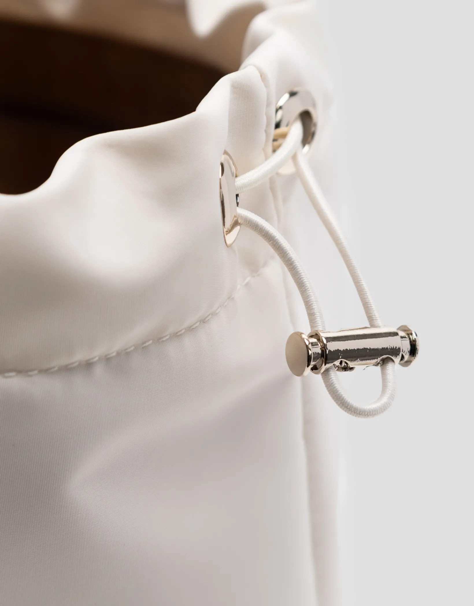 Organizador de bolsos nailon beige