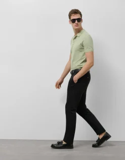 Pantalón chino tintado negro