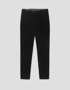 Pantalón chino tintado negro