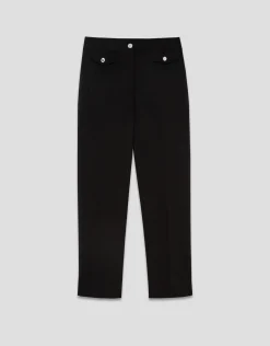 Pantalón pitillo negro