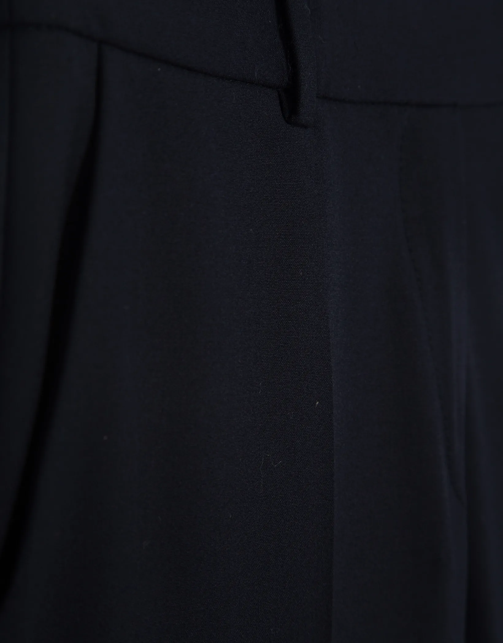 Pantalón recto azul noche