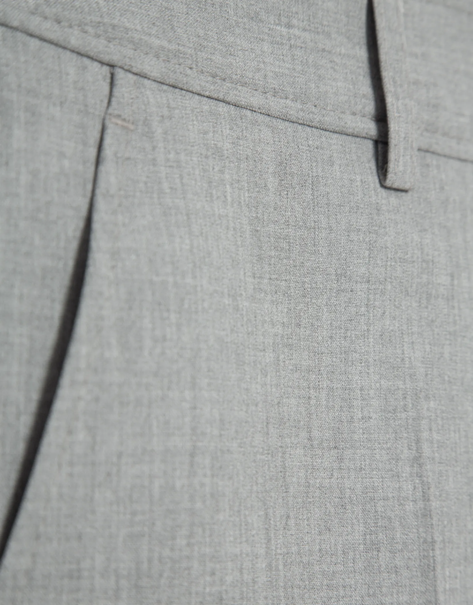 Pantalón recto gris vigoré