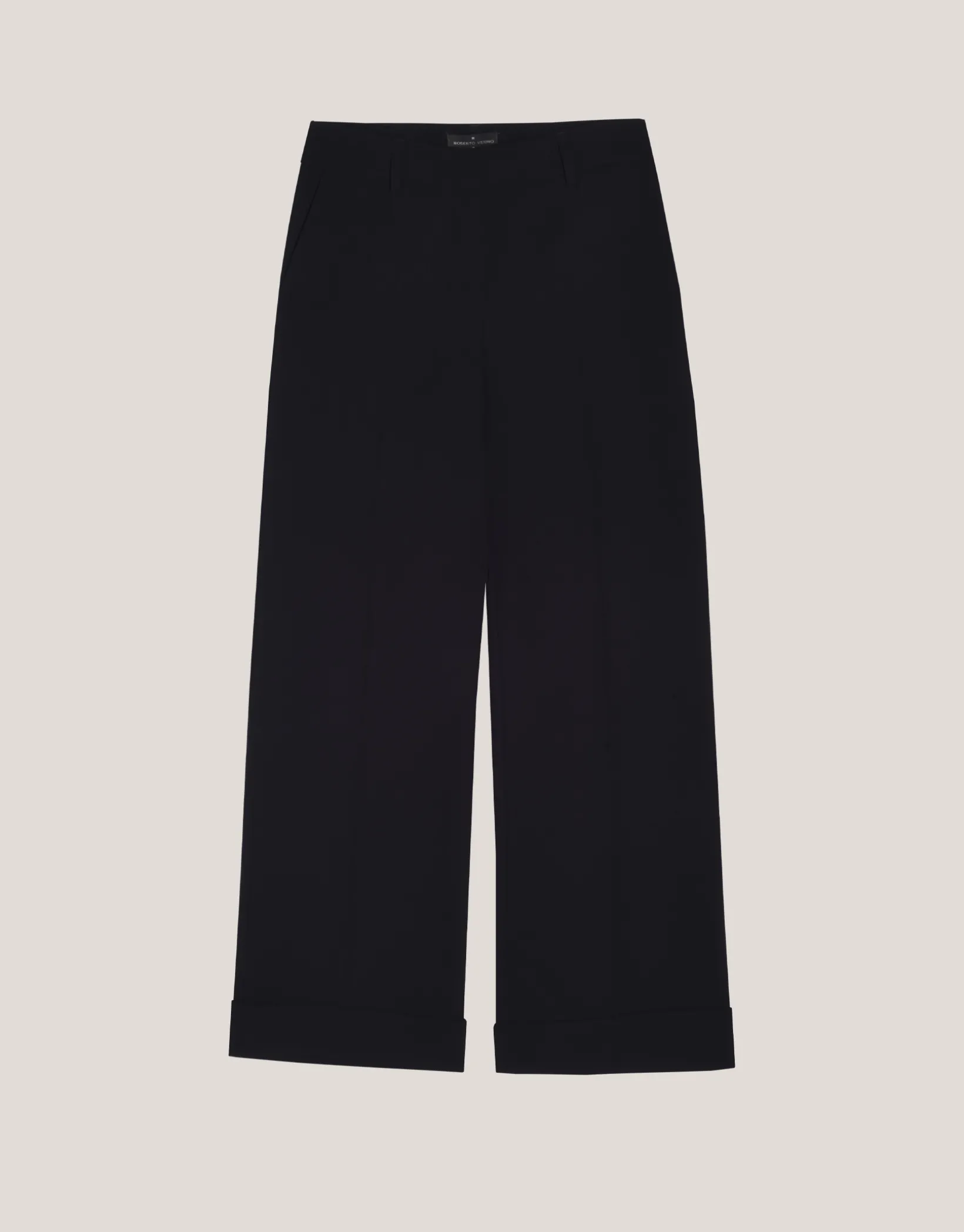 Pantalón sastre crepé negro