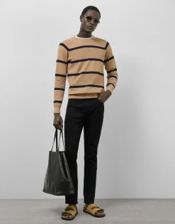 Pantalón vaquero negro slim fit