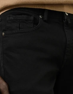 Pantalón vaquero negro slim fit