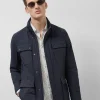 Parka cuatro bolsillo marino