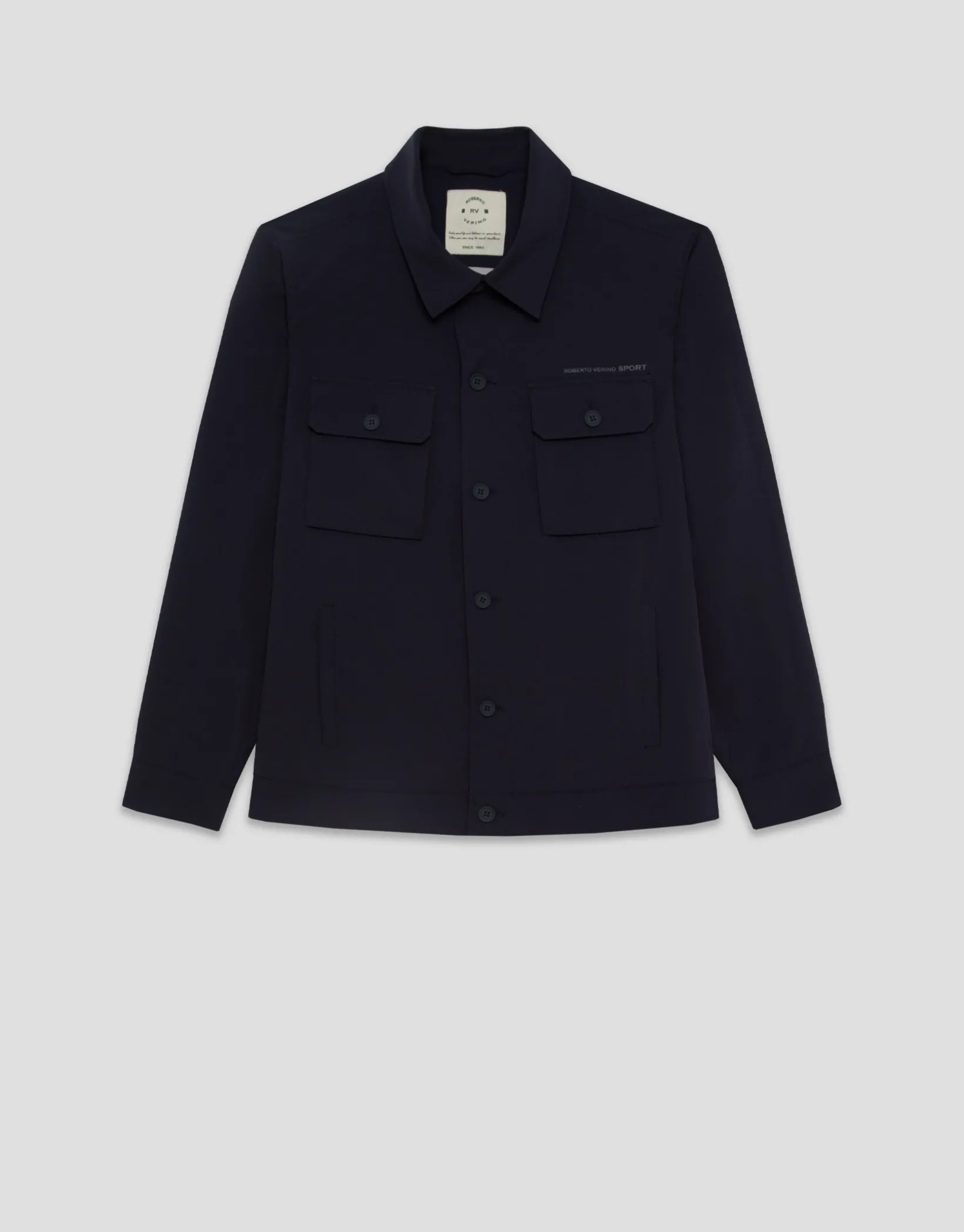 Sobrecamisa técnica azul marino