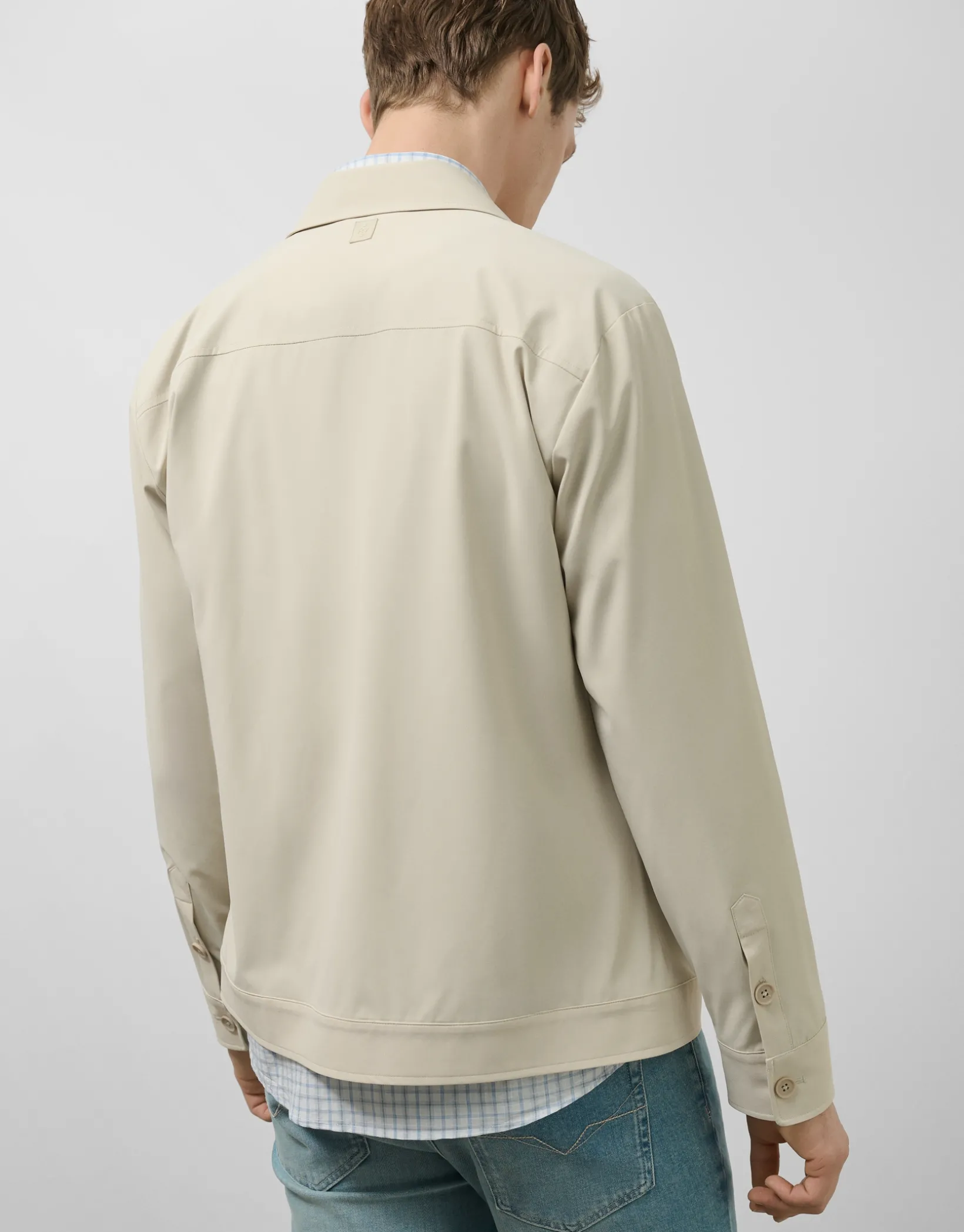 Sobrecamisa técnica beige