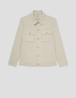 Sobrecamisa técnica beige