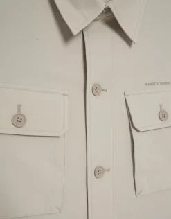 Sobrecamisa técnica beige