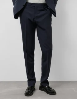 Traje half canvas regular fit azul oscuro