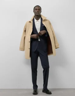 Traje half canvas regular fit azul oscuro