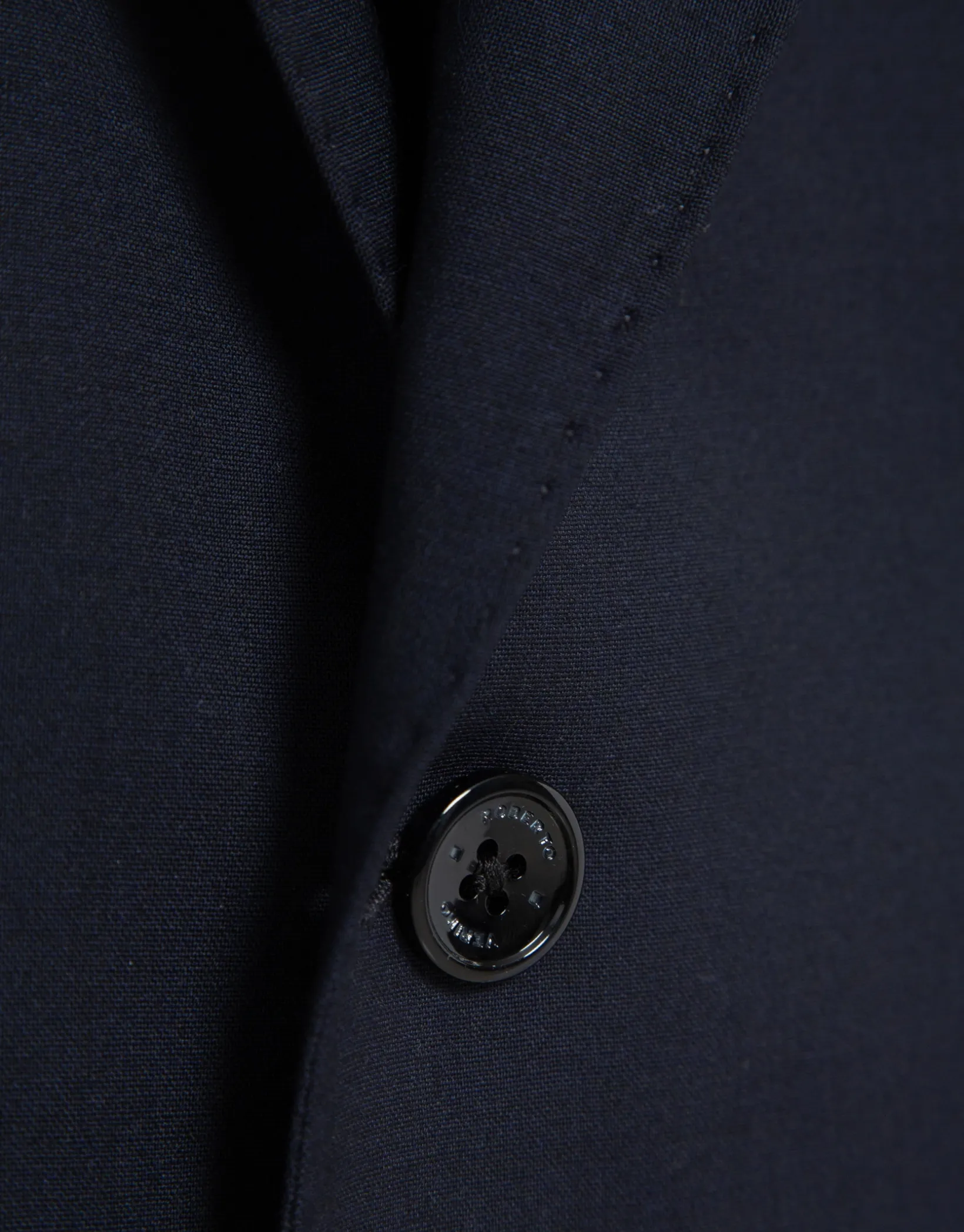 Traje half canvas regular fit azul oscuro